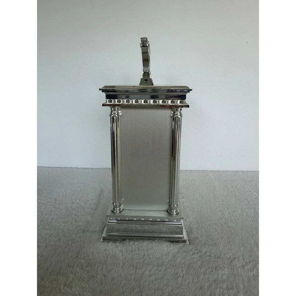 BulovaCarriage Desk Mantel Shelf Clock Quartz  B - 1349 West Germany